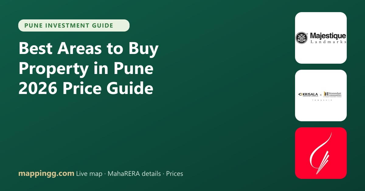 Best Areas to Buy Property in Pune in 2026: Locality-wise Price Guide