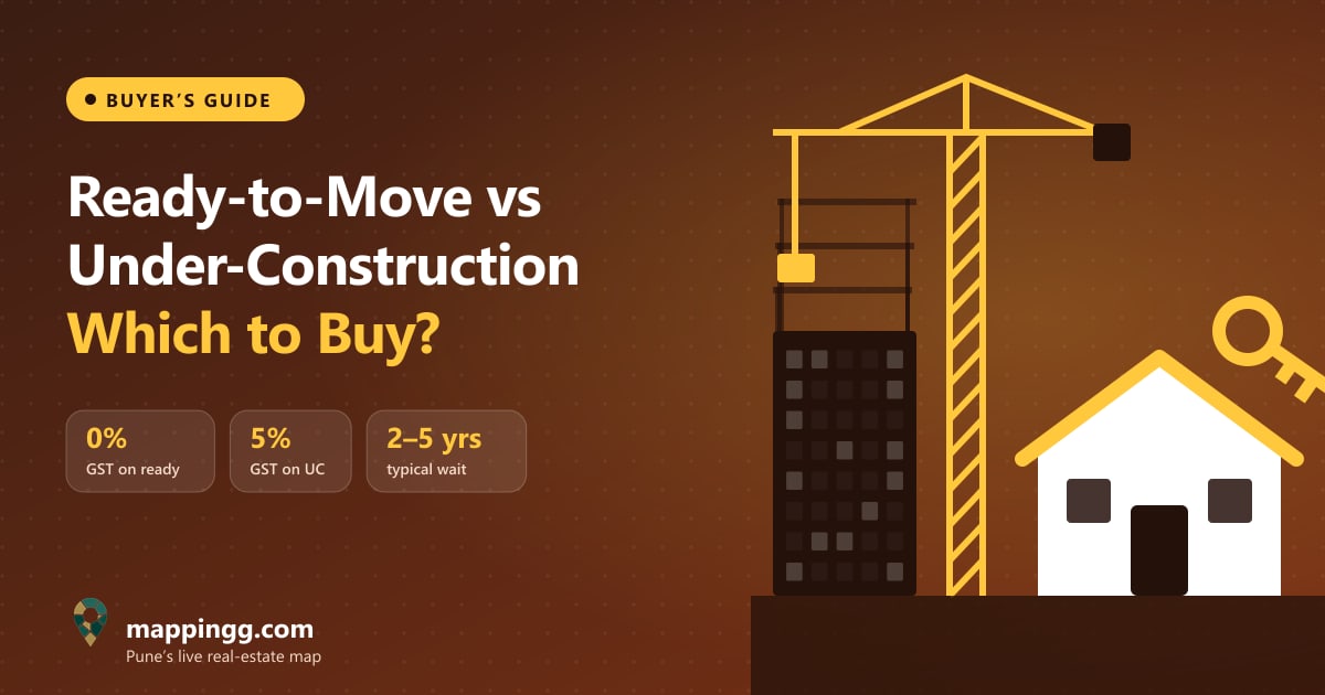 Ready-to-Move vs Under-Construction Flats in Pune: Which Should You Buy in 2026?